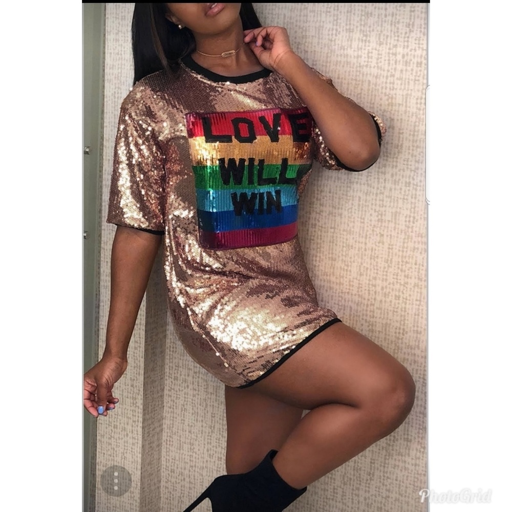 Sequin Dress